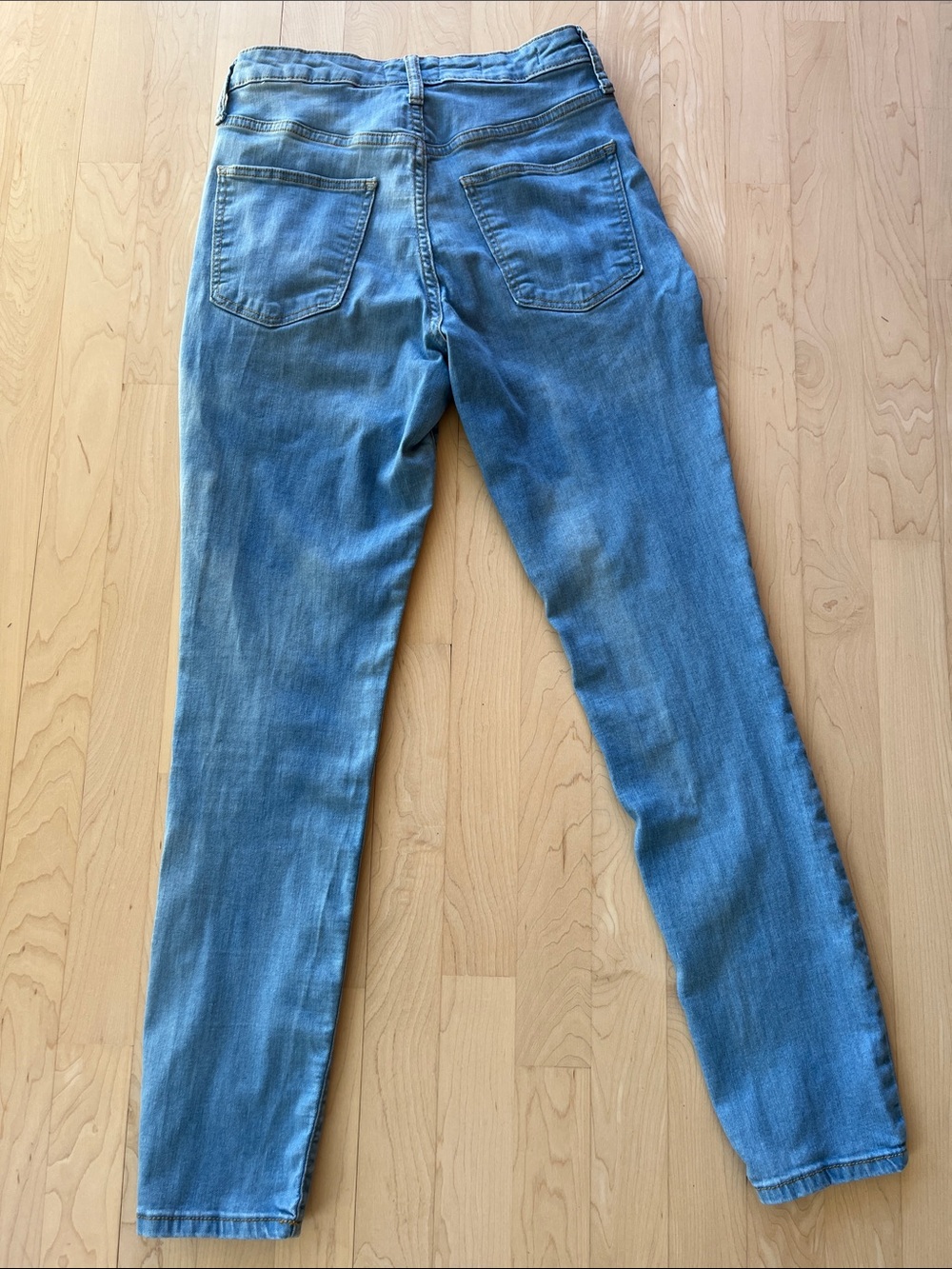 High Rise Skinny Jean Universal Thread Light Blue - Picture 9 of 10